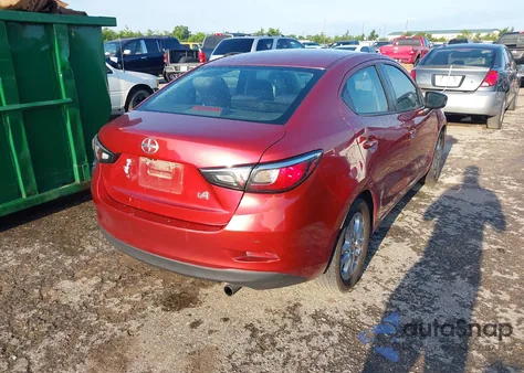 2016 Scion Ia из США, поврежденный, VIN 3MYDLBZV0GY106968